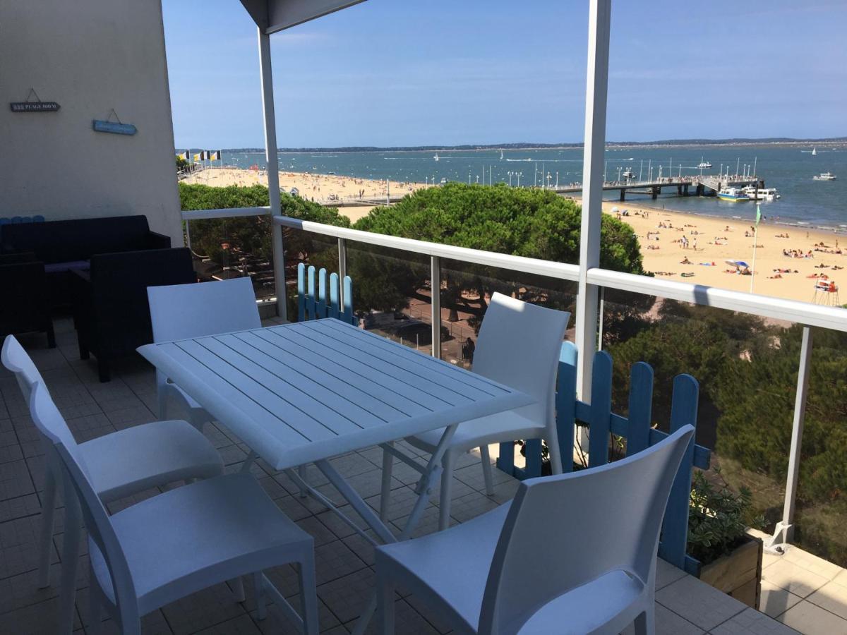 Appartement T3 Au Centre D'Arcachon Avec Vue Mer, Terrasse Et Parking Securise - Fr-1-374-74 外观 照片